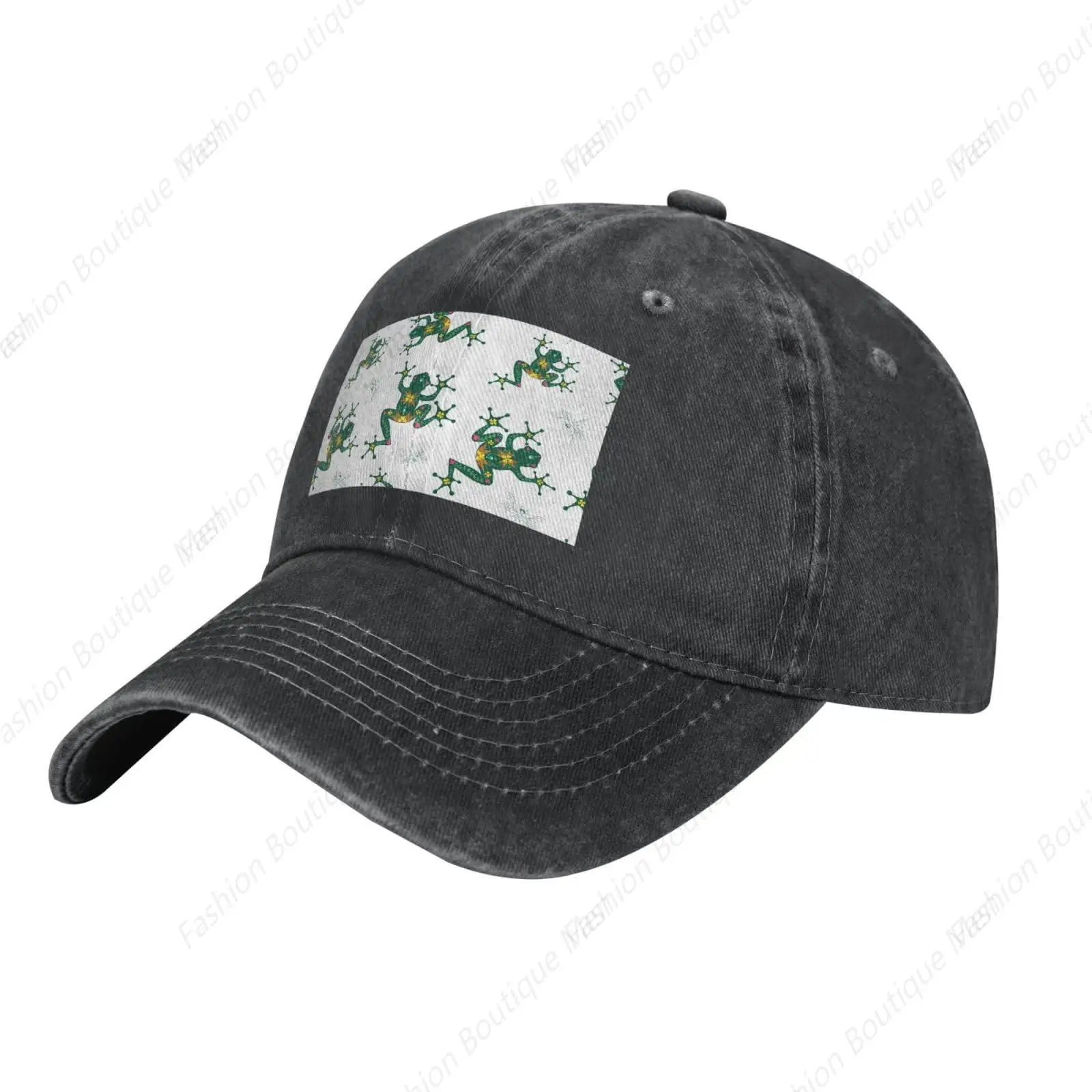 

Hot-Selling Funny Frogs Outdoor Sunscreen Cowboy Hat Peaked Caps Baseball Caps Trucker Hat Men Women Fashion Caps 