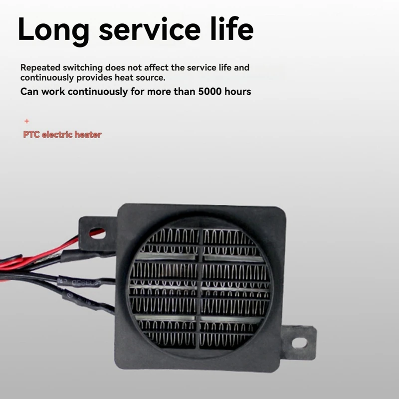 Tipo condutor cerâmico do calefator de temperatura constante do aquecedor de ptc com aquecedor de isolamento do ventilador de alta tensão 220v-at64