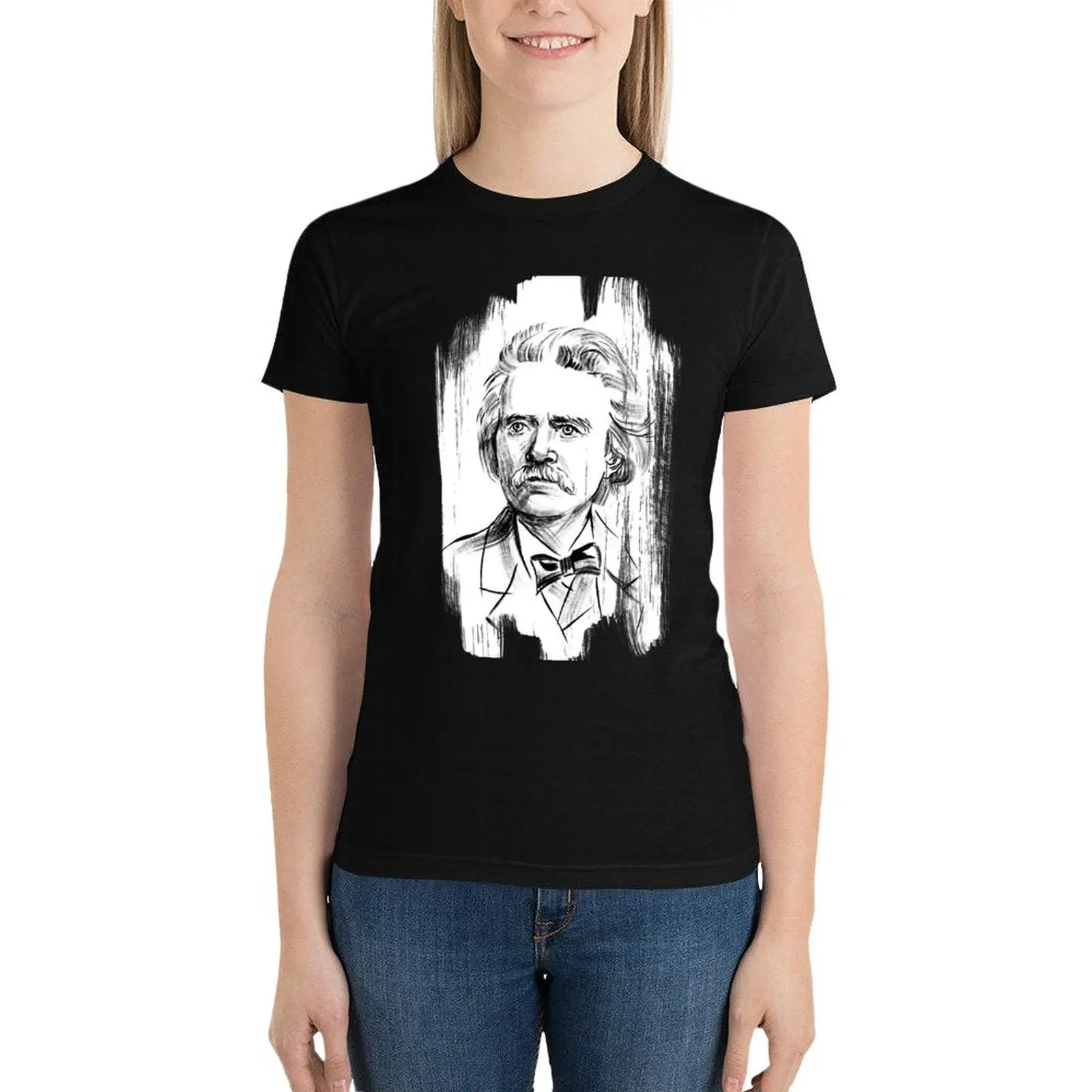 Grieg T-Shirt oversized vintage clothes tshirts for Women