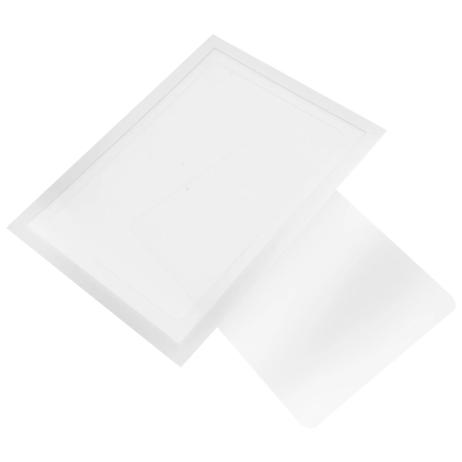 

File Folder ganizer Transparent Sleeves for Office Use Design Binder Closing Pocket Memo Folder Art