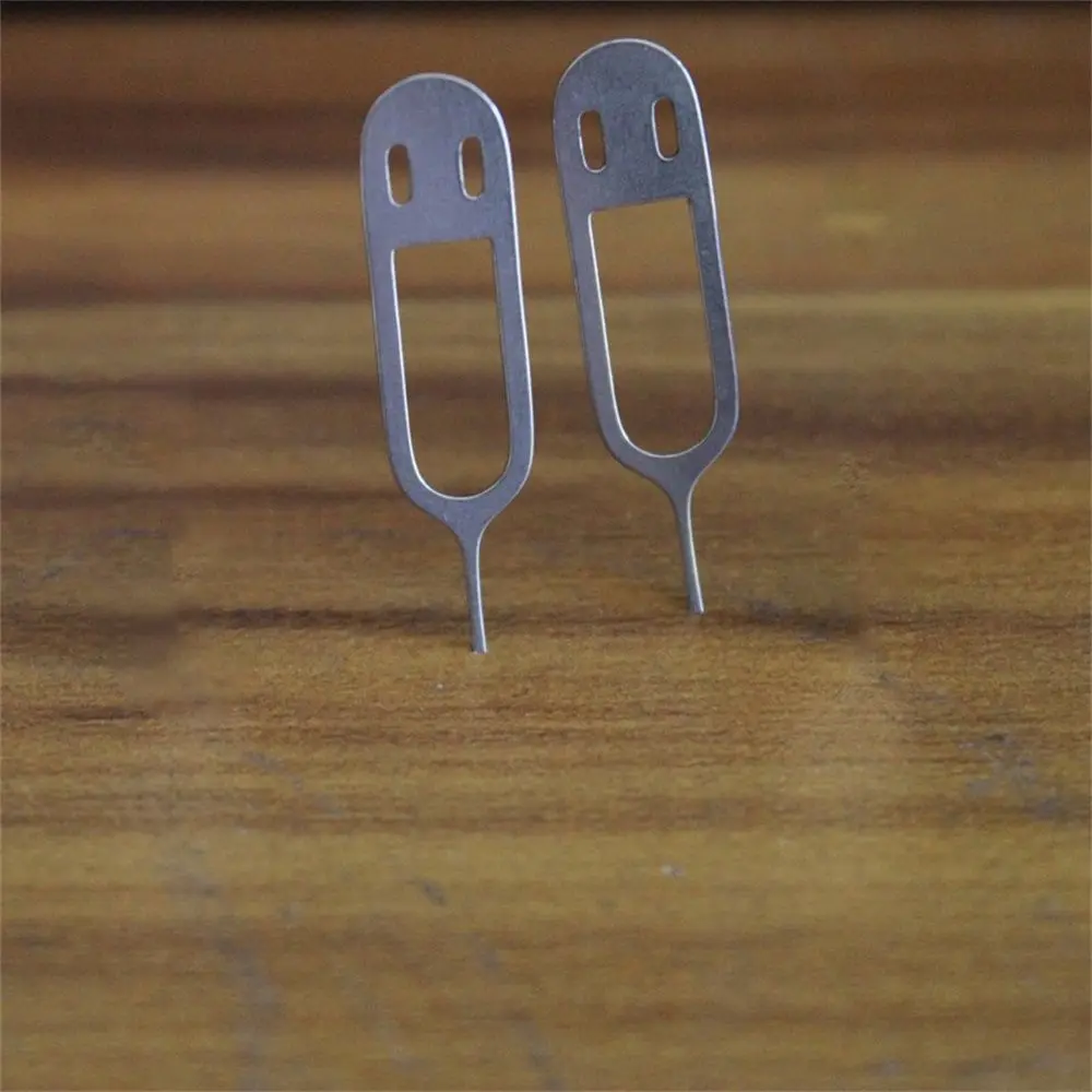 Metal Universal Smartphone Phone Key Tool Removal Card Pin Card Needle Pin Holder with Case Eject Pin Sim Card Tray Ejector