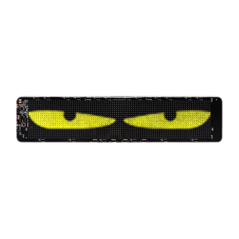 Devil Eyes LED Panel Light DIY Programmable LED Demon Eyes Flexible Display Screen Demon Eyes Flexible LED Panel for Trucks