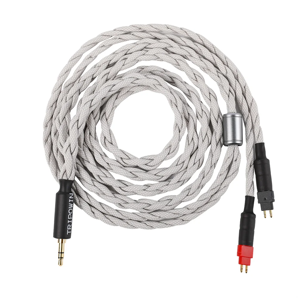 Tripowin Altura 26AWG High-purity Single Crystal Copper Silver-plated Headphone Upgrade Cable 1.5m Long