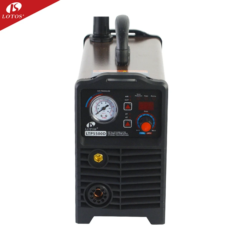 Lotos LTP5500 Preço de fábrica Máquina cortadora de plasma portátil 110V /220V 15mm Máquina de corte de plasma CNC para Super Sept.