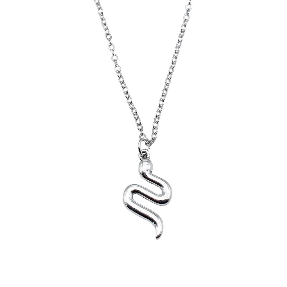 Necklace Pendant Mother'S Day Necklace On The Neck 43Cm Chain Chain Necklace Men Dragon Snake Reptile