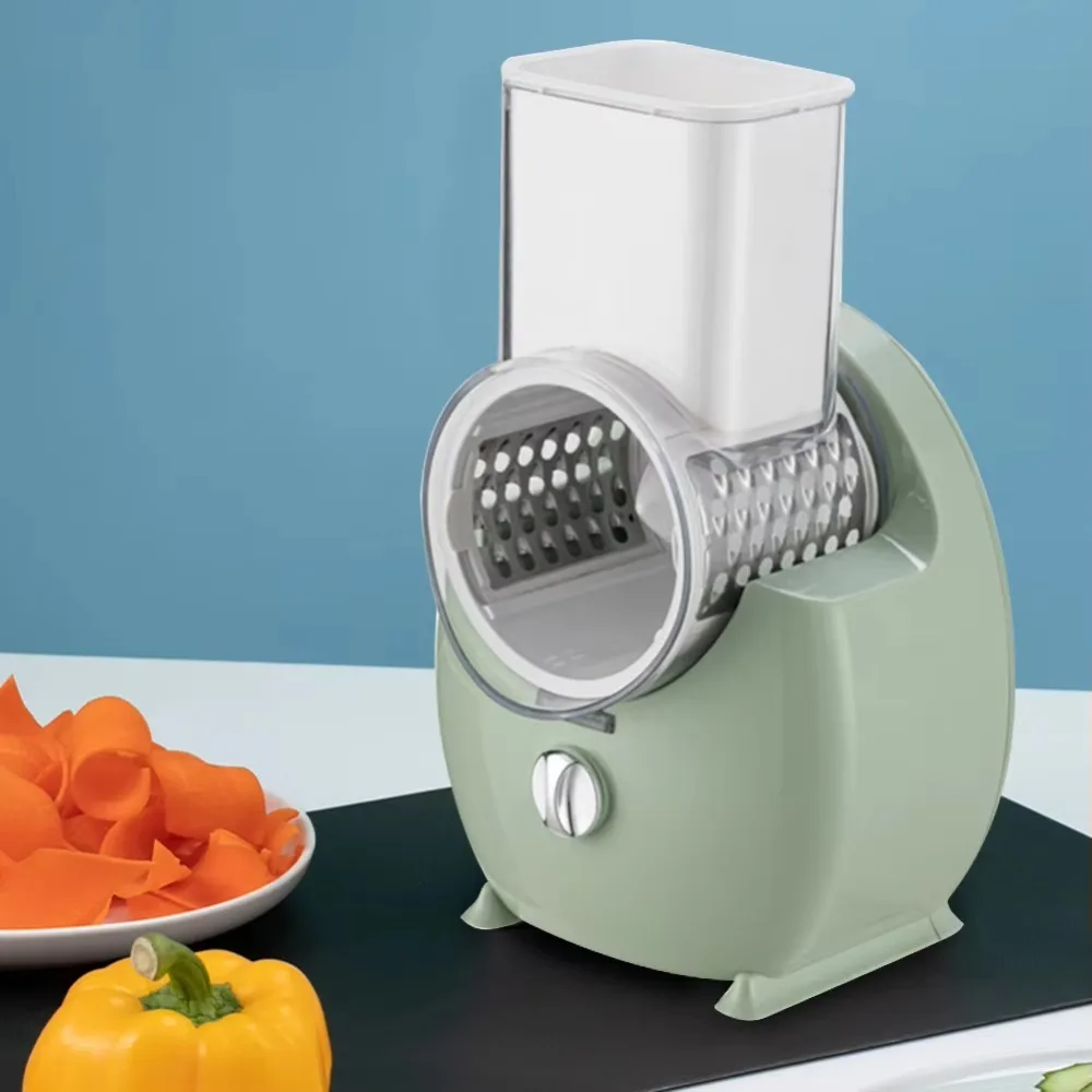 Automatic Electric Rotary Vegetable Shredder Efficient Effort-saving Cheese Grater Cordless Vegetable Slicer Restaurant