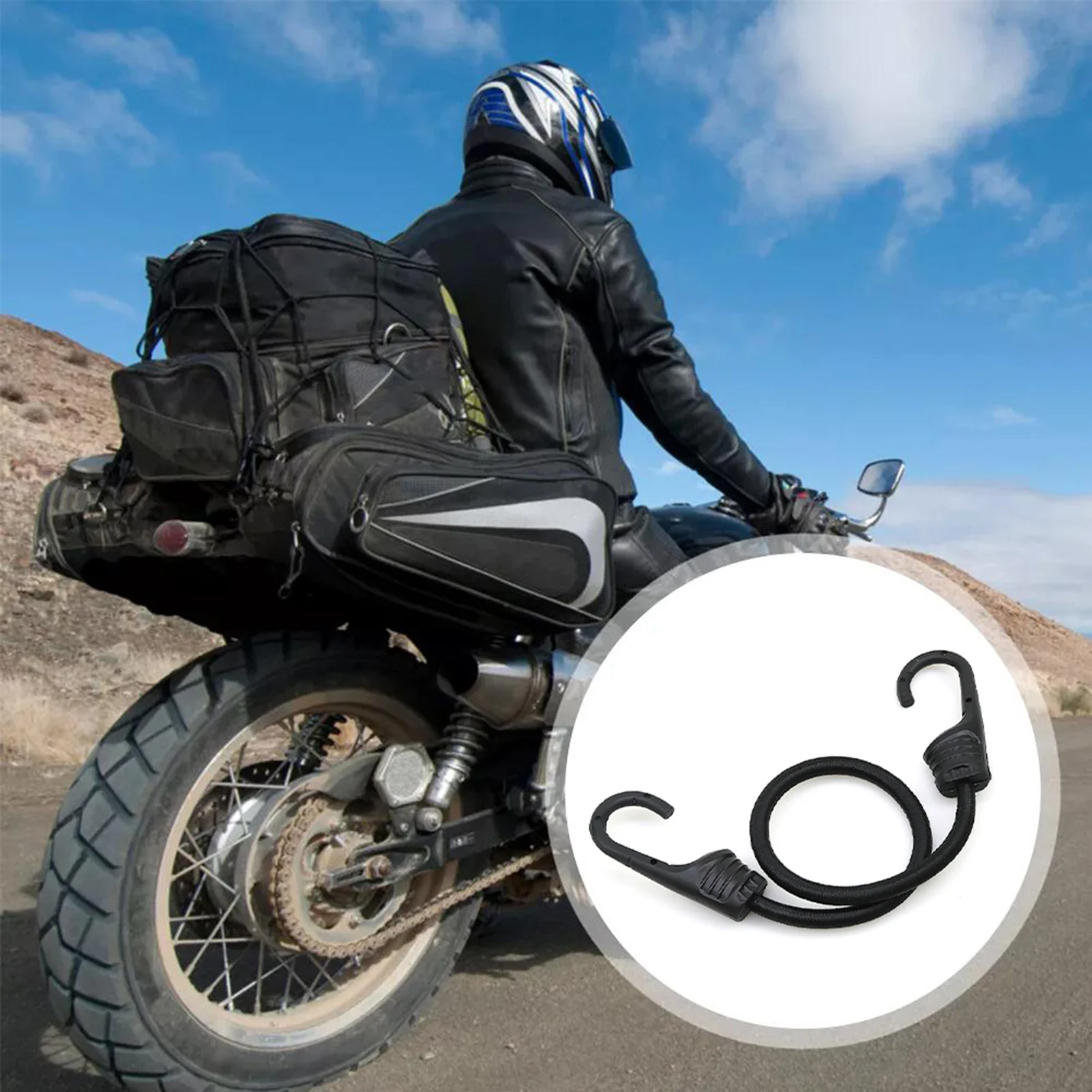 

45/60/90cm Storage Strap Outdoor Cycling Rack Luggage Fixing Straps For Bicycle Motorcycle Electric Bike Cycling Accessories