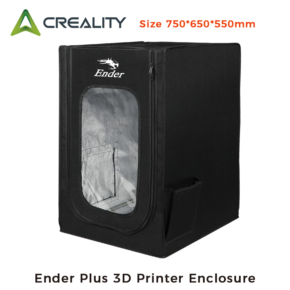 

Creality Ender Plus 3D Printer Enclosure 750x650x550mm Good Insulation Effect Fire Retardant 3D Printers Cover