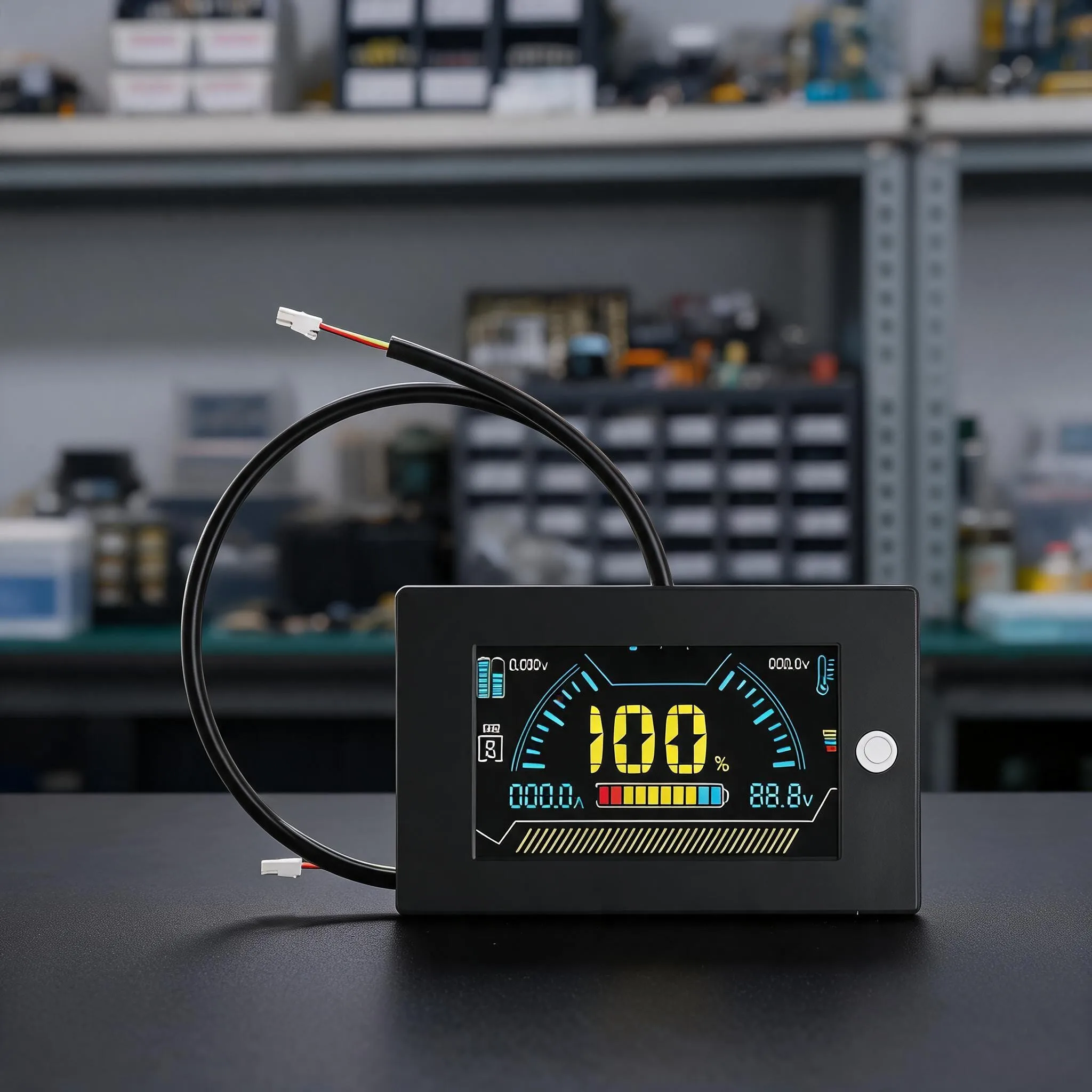 LCD Display 3.2 Inch For for Battery Protection Board Use with Compact Design and Lithium Battery Compatibility