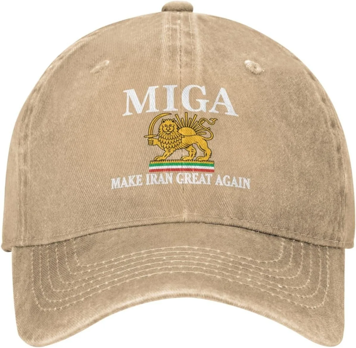 Maak Iran weer geweldig Baseball Cap Heren Dames Print Trucker Hat Zomer Y2k Retro Running Hippie Zonneklep Baseball Caps