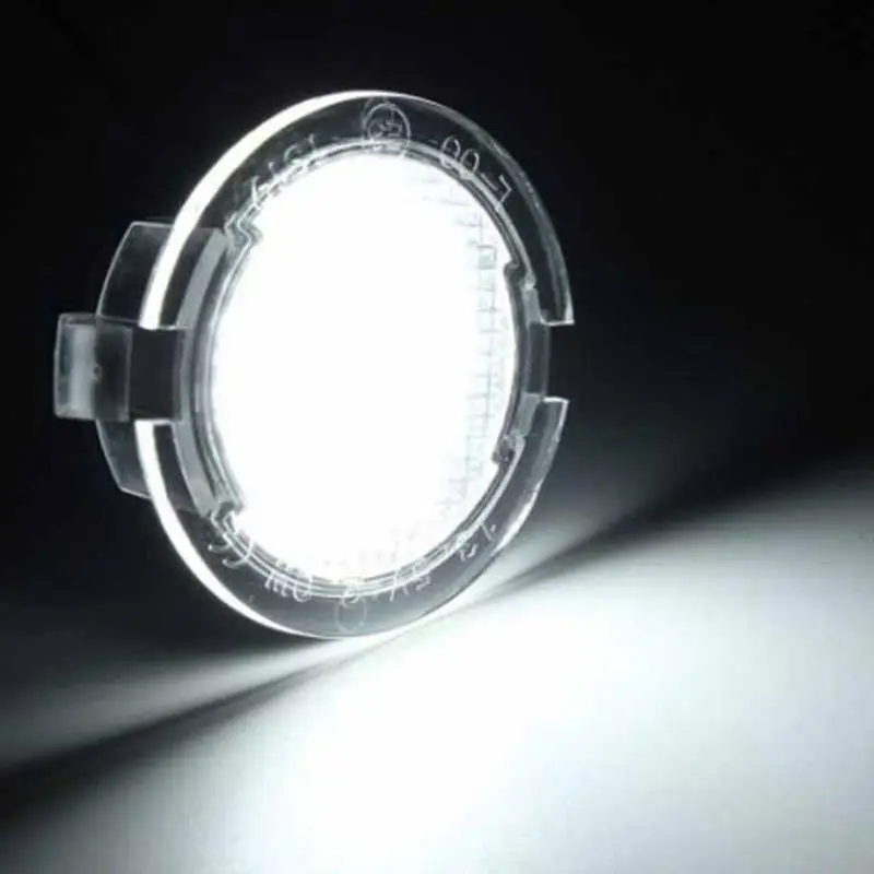 F1CF 2Pcs Upgraded Car Body Light LED Under Side Mirror Puddle Light for Edge for Fusion for Mondeo