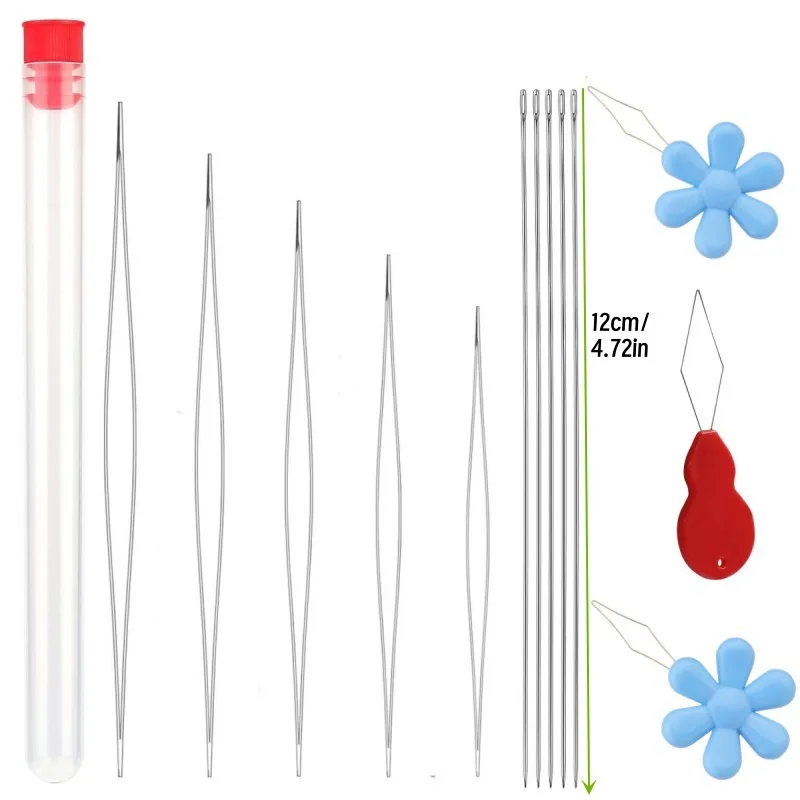 Ultra Fine Bead Needles -Slender Rice Bead Needles, Hand Sti