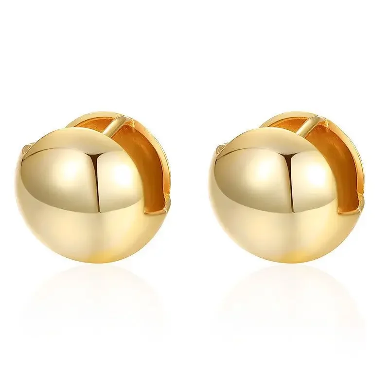 925 Silver Earrings Simple Round Hoop Earrings For Women Gift Earings Fashion Jewelry Aretes de mujer