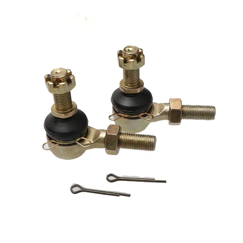 1/2 Pair M12-M12 Tie Rod End Kits Ball Joint Fit For China ATV 250cc 300cc Go Kart Karting Quad Bike Steering Tie Rod End Kits