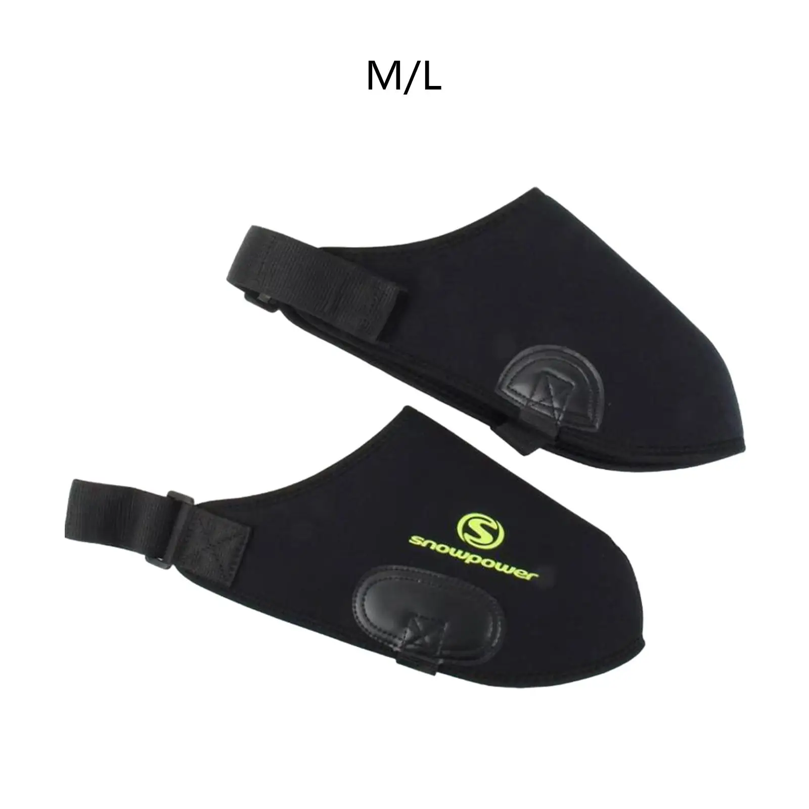 1 Pair of Ski Boot Covers Warmer Boot Gloves for Hiking Winter Sports Skiing