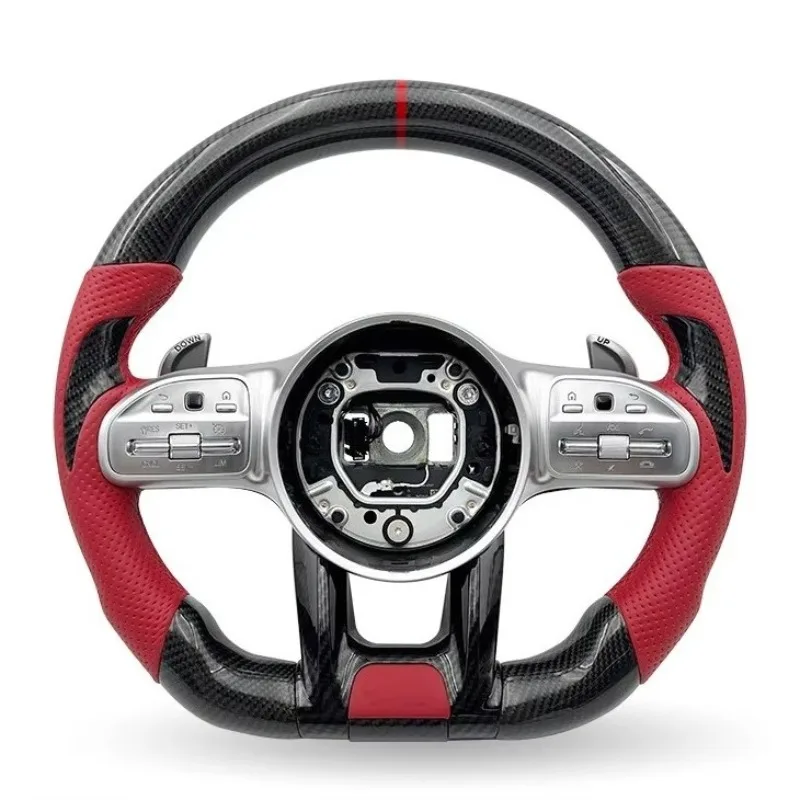 Премиальный карбоновый руль для Mercedes Benz X167 W290 W217 W222 S63 G63 GT63 GTS GTR