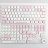 Keycaps Pink MOA Height MAC Small Warp Thermal Sublimation Ninz A75 F87 HI75 99 104