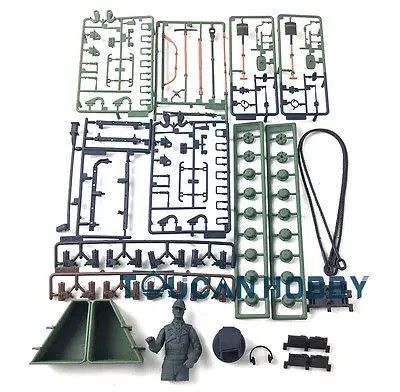 HengLong 3899 Plastic Decoration Parts Bag For 1:16 Scale 99 99A ZTZ-99 RC Tanks Accessory Model  TH00468