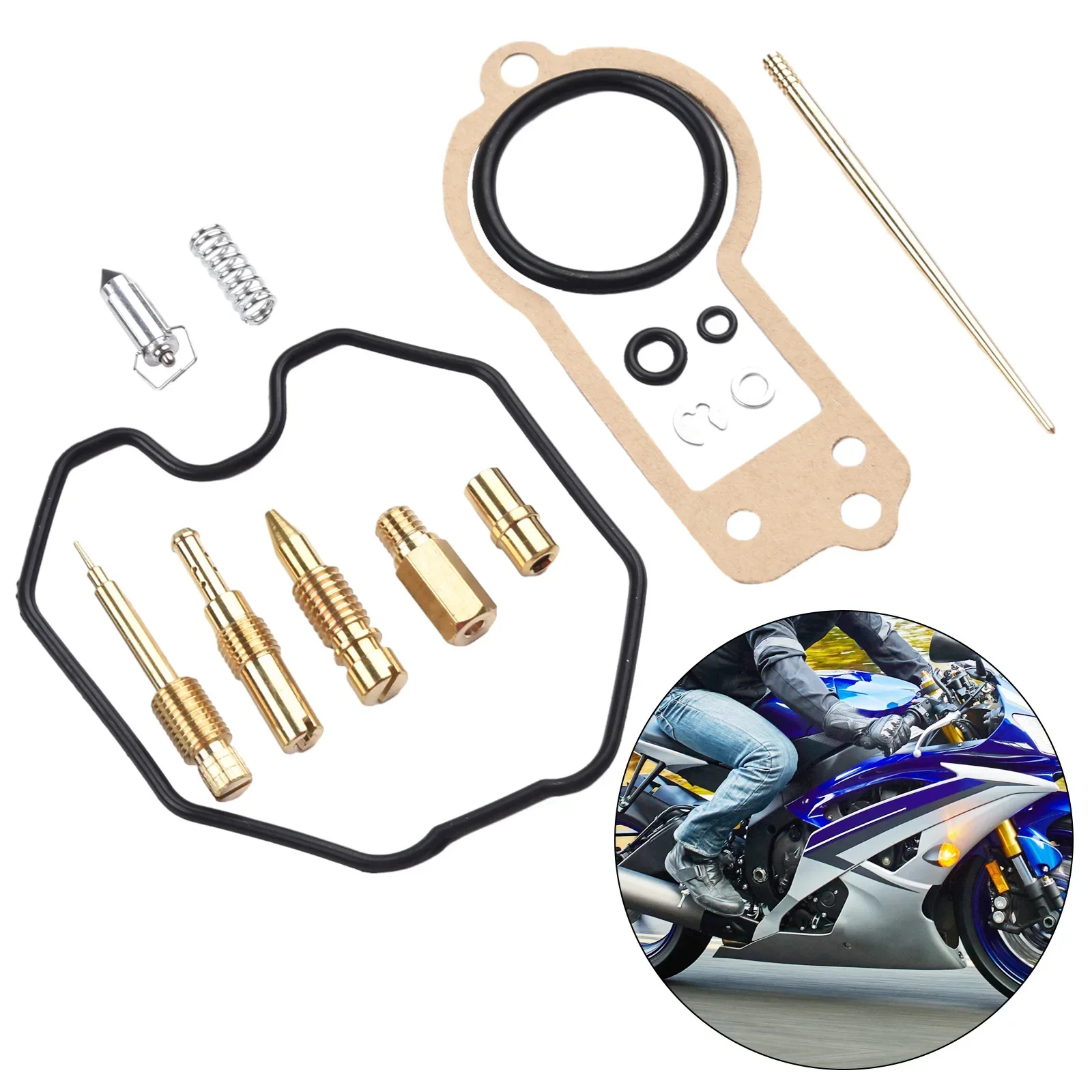 

Carburettor Rebuild Kit 1 Set Brand New Carb Repair High Quality For Honda XR250R 1986-1995 Motorcycle Fuel Supply
