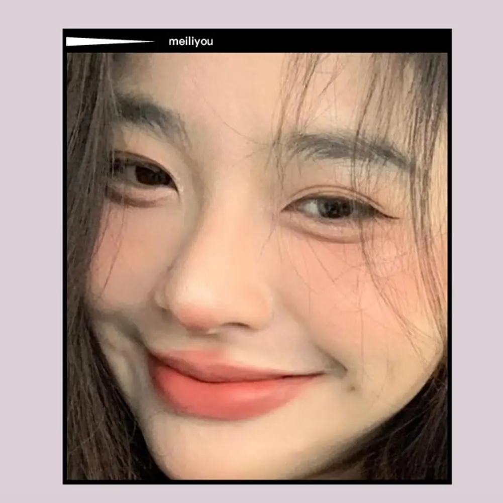 1szt Smoky Rose Blusher Stick Cream Smooth Cheek Tint Monochrome Nude Blush Natural Matte Pink Apricot Face Rouge Contour Makeup
