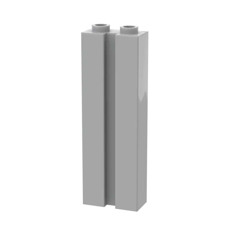 MOC 1 قطعة التراص 88393 مع قناة قابلة للاستبدال الطوب تعديل 1x2x5 بنة لعبة رائعة الكبار بنين هدية عيد