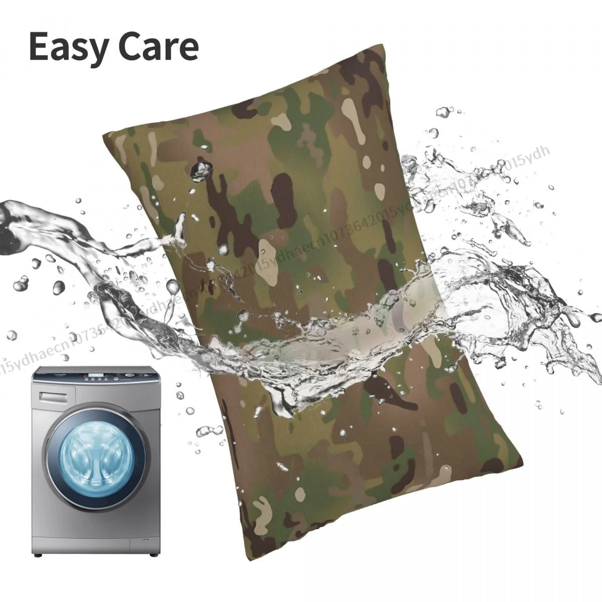 Military Polyester Pillowcase Camo Camouflage Army Sofa Decorative Breathable Pillow Cover Pillowcase