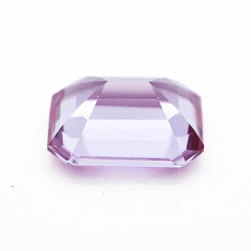 Lab Grown  Alexandrite  Emerald Shape Change Color Stone Extremely Shiny Quality Charms for DIY Jewelry Making Certificate