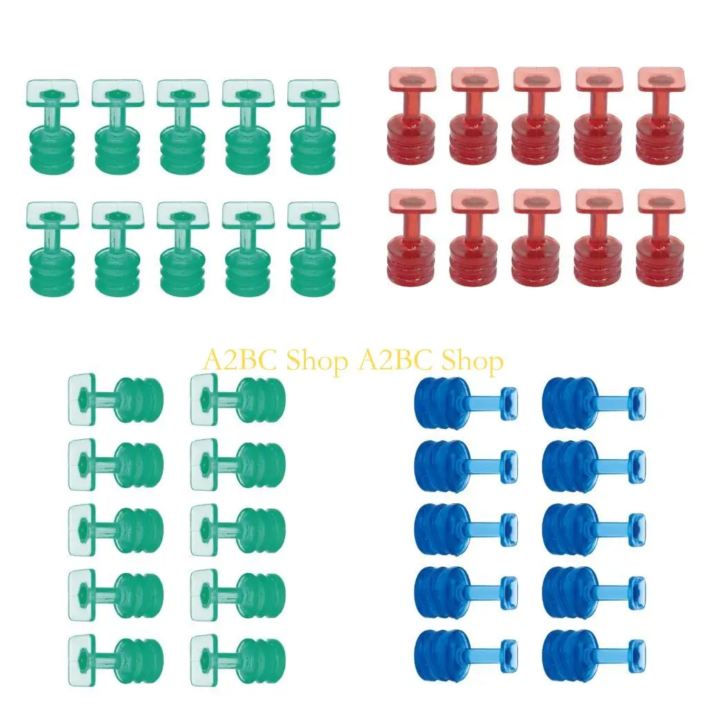 

A2BC 10Pcs Glues Pad Dents Removal Tool Dents Removal Tool Car Body Glues Pad Auto Maintenance Tool