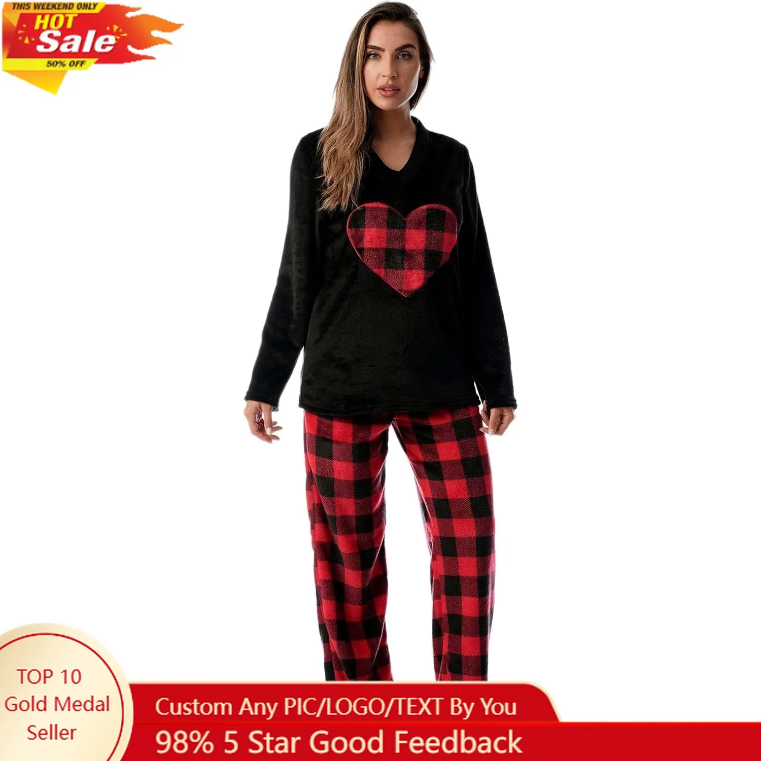 

Just Love Plush Pajama Sets for Women