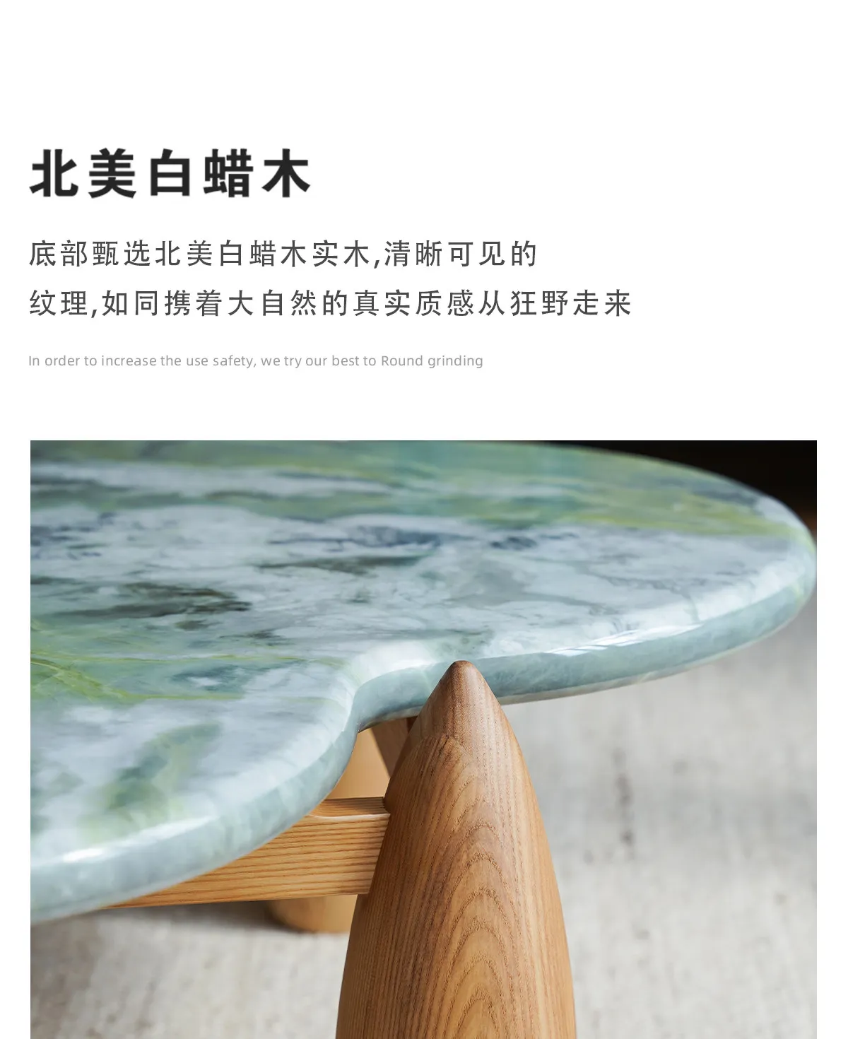 Marble Wood Coffee Tables Salon Small Retro Garden Coffee Tables Colorful Farmhouse Mesa De Centro Sala Furniture For Home