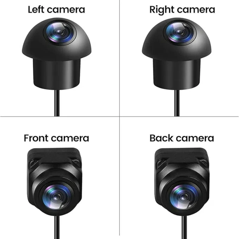 Car Camera 360 Degree 1080P Night Vision WDR Technology 4 Camera Car 360 Panorama cam Kit for Car Android Ardio