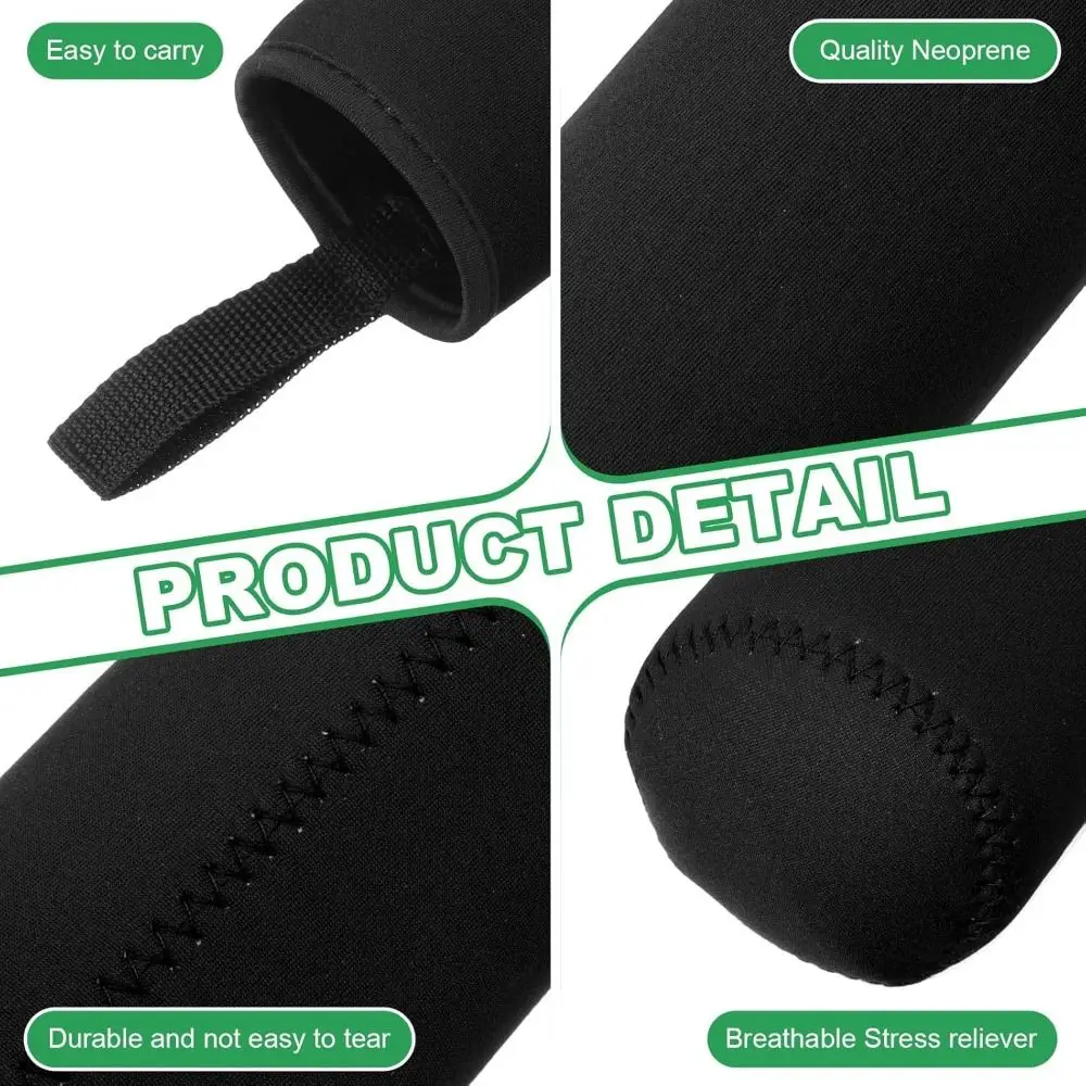 Lightweight 750/1000/1500ML Insulated Bottle Carrier Black Portable Cup Sleeve Cup Covers Bag