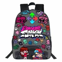 Friday Night Funkin Backpack Friday Night Funkin Printed Backpack Anime Large Capacity Boys and Girls Student Travel Backpack