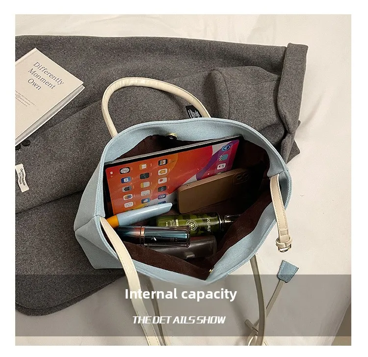 Fashionable Versatile Casual Large-Capacity Shoulder Bag for Women description 11