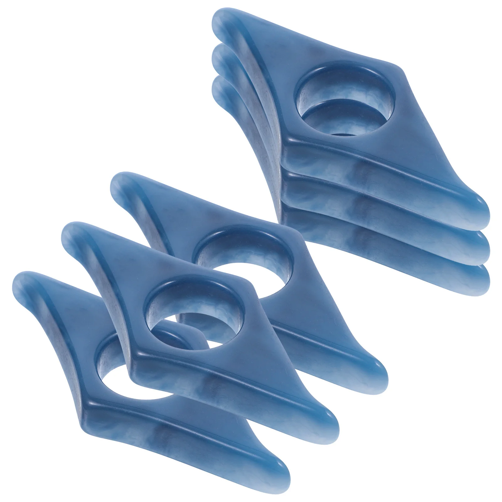 6Pcs Book Page Holder Resin Thumb Ring Design Convenient Multi-Function Reading Accessory for Students Teachers Outdoor