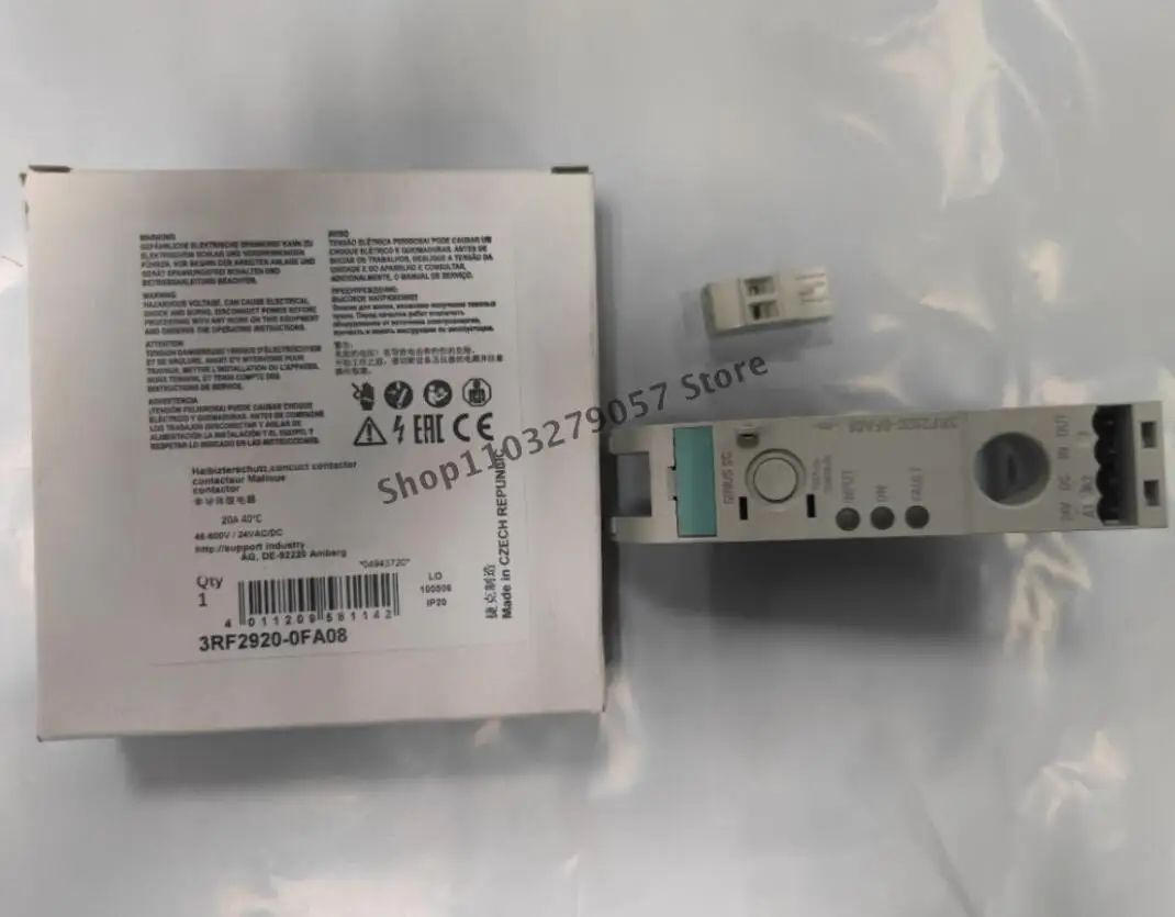 

1PCS New 3RF29200FA08 Original PLC Module In Box 3RF2920-0FA08 Brand