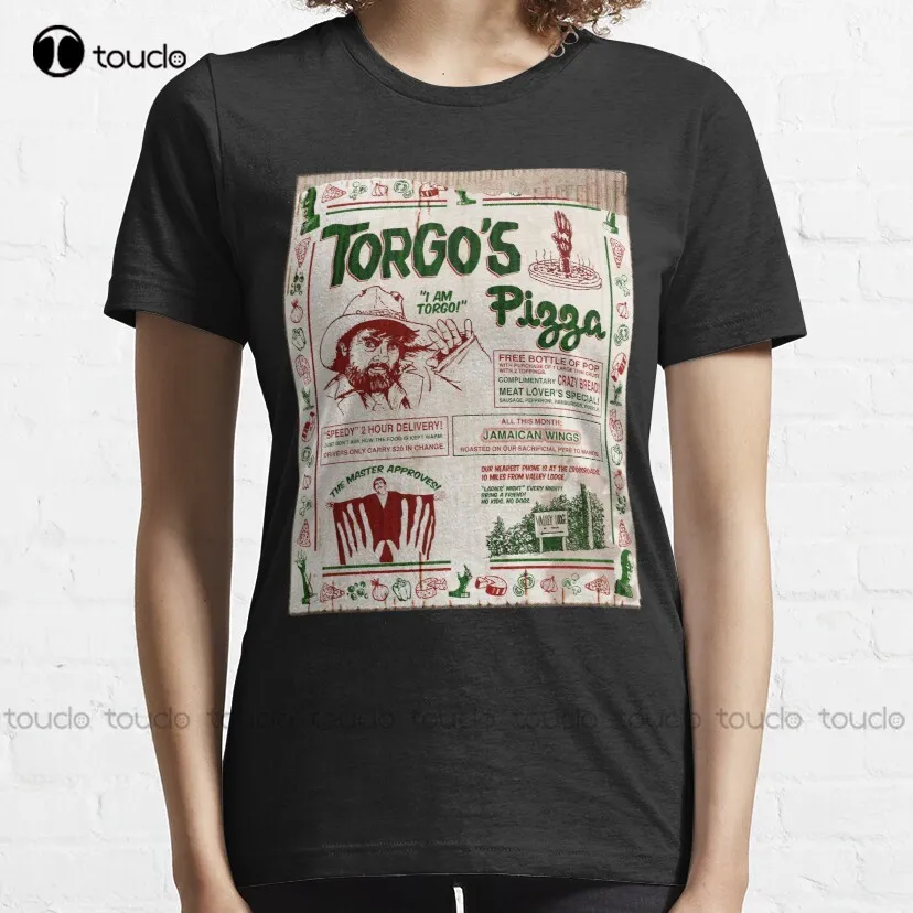 Torgo's Pizza mst3k mystery science theater 3000 Classic T-Shirt mens casual shirts Custom aldult Teen unisex digital printing