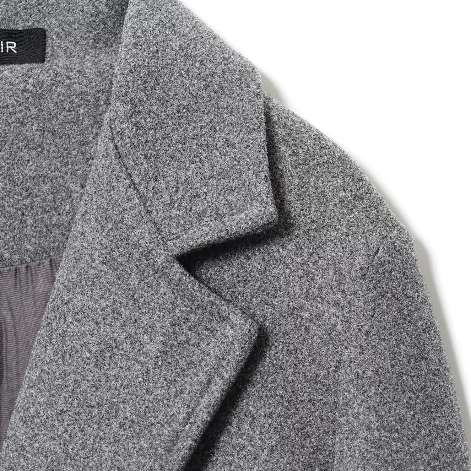 KASLEAD Cappotto sciolto in fibra mista Faionable Nuovo Street Sle da donna Lunghezza midi Chiusura a bottone singolo Colore poliestere