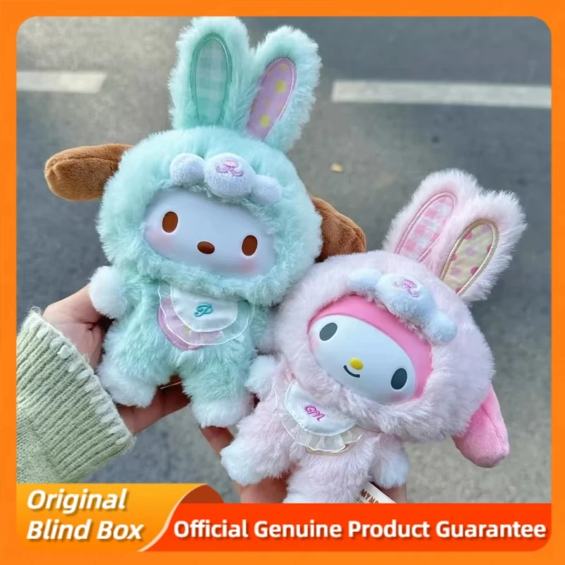 

Genuine Sanrio 3 Generation Blind Box Fairy Rabbit Series Mystery Box Vinyl Pendant Doll Kuromi Pochacco Doll Children'S Gift