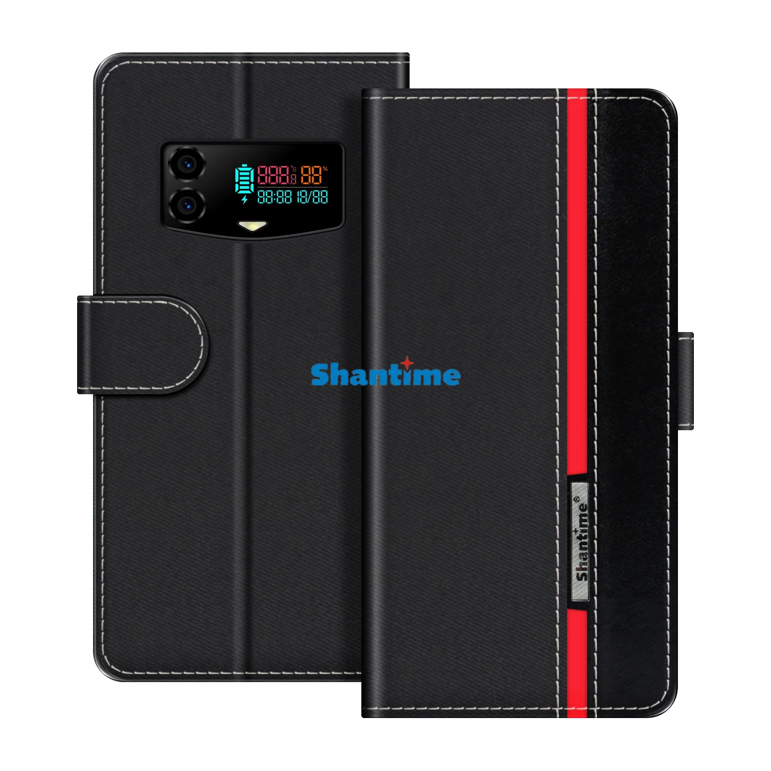 compatible with Doogee S Mini protective case book wallet cell phone cover folding case stand cell phone case
