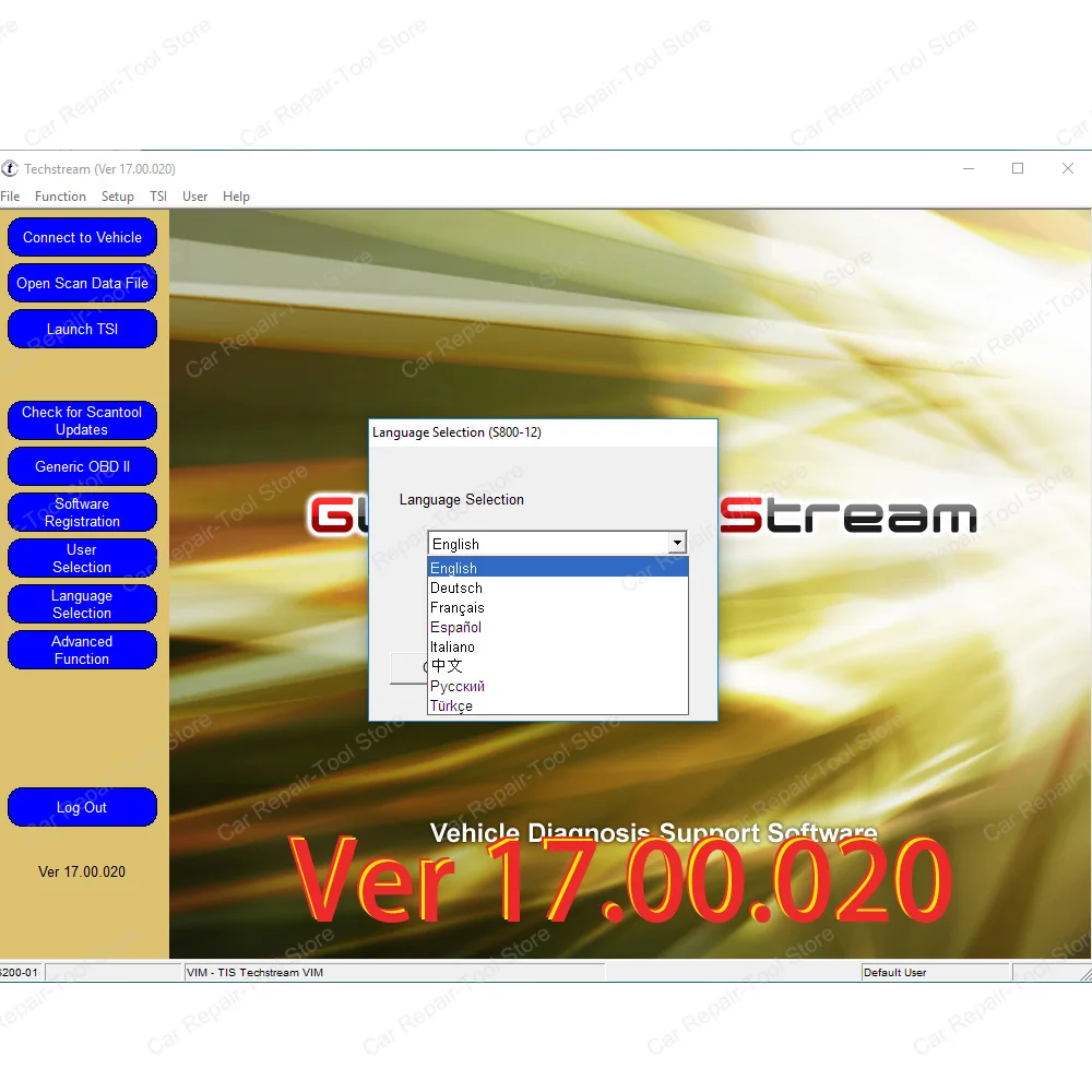 Mini VCI Techstream V17.00.020 Car Diagnostic Softwares V16.20.023 Interface for Toyot J2534 Mongoose TIS Send Link Or USB OR CD