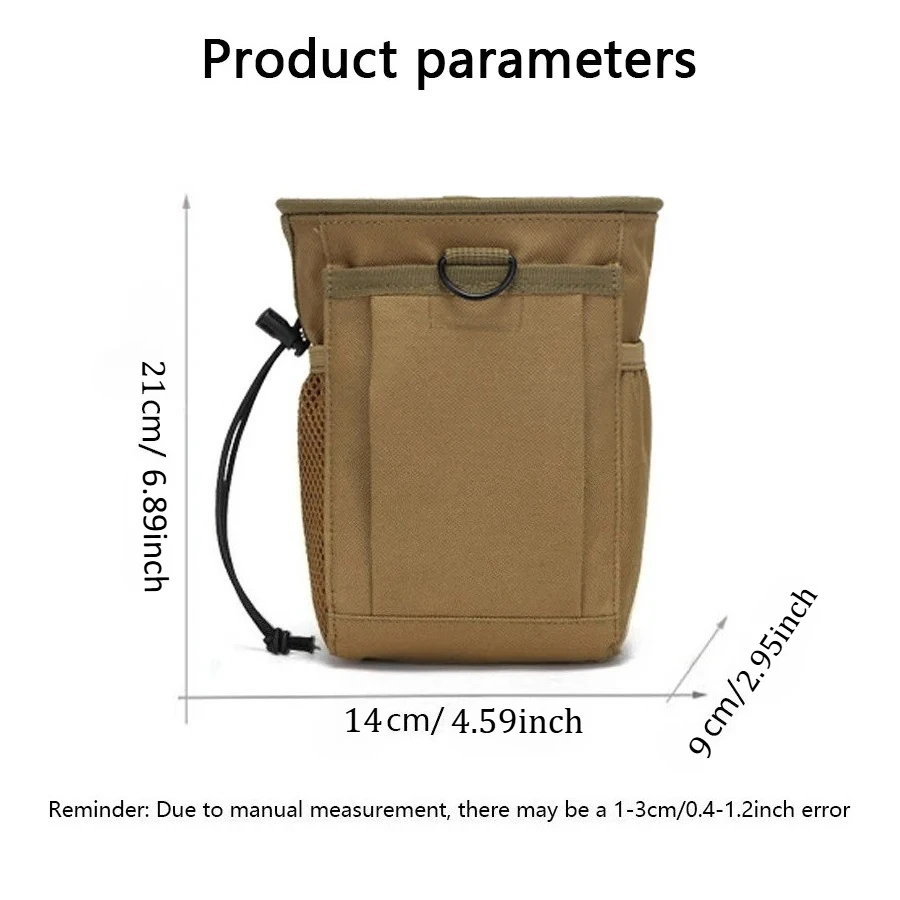 

2026 Новый уличный камуфляжный нейлоновый чехол Molle 600D 3-5 л, поясная сумка для переработки, аксессуары, сумки, сумки ﻿