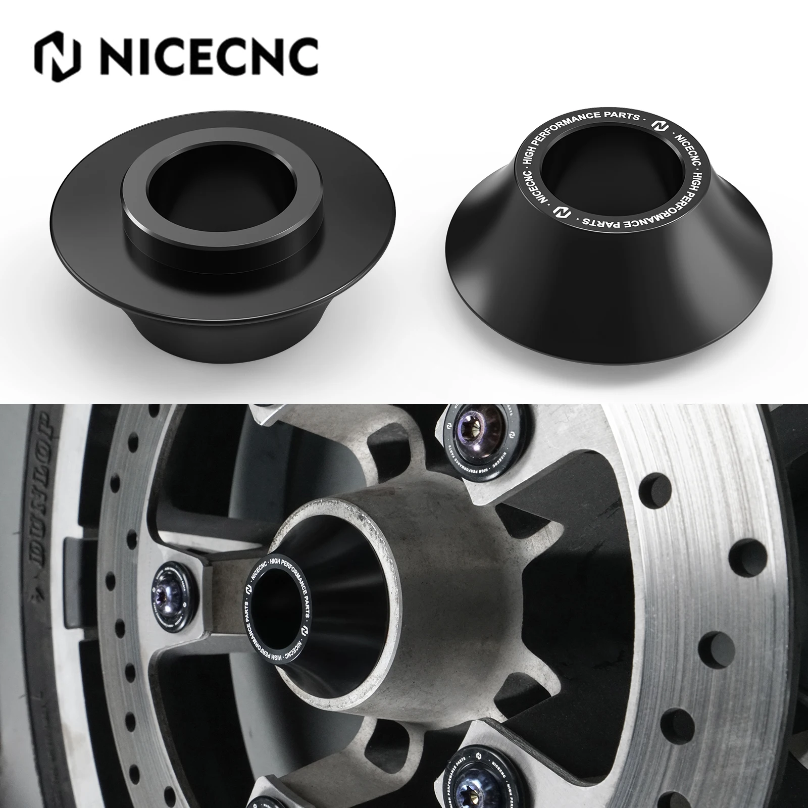 

For Harley Street Glide FLHX 2014-2023 Tapered Front Hoops Spacers Road King Special FLHRXS 2017-2019 Road Glide FLTR 2008-2009