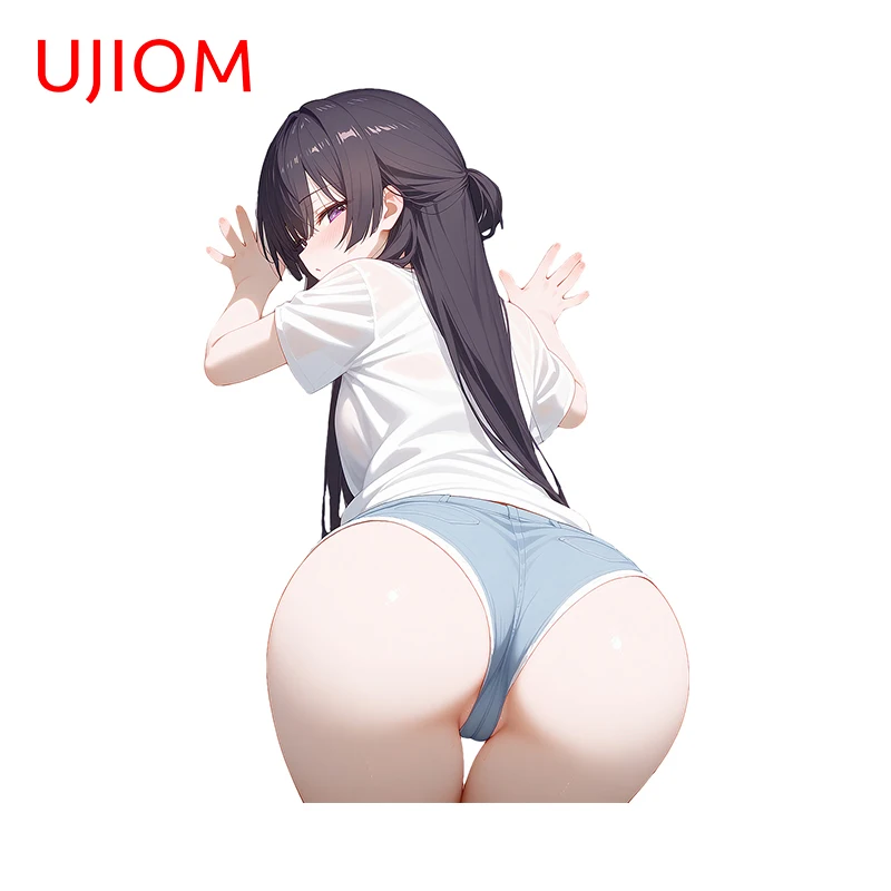 UJIOM 13cm × 8.8cm Yuki Suou Anime Wall Stickers Personal Sexy Big Ass Girl Posters Decals Creative Waterproof Home Accessoires