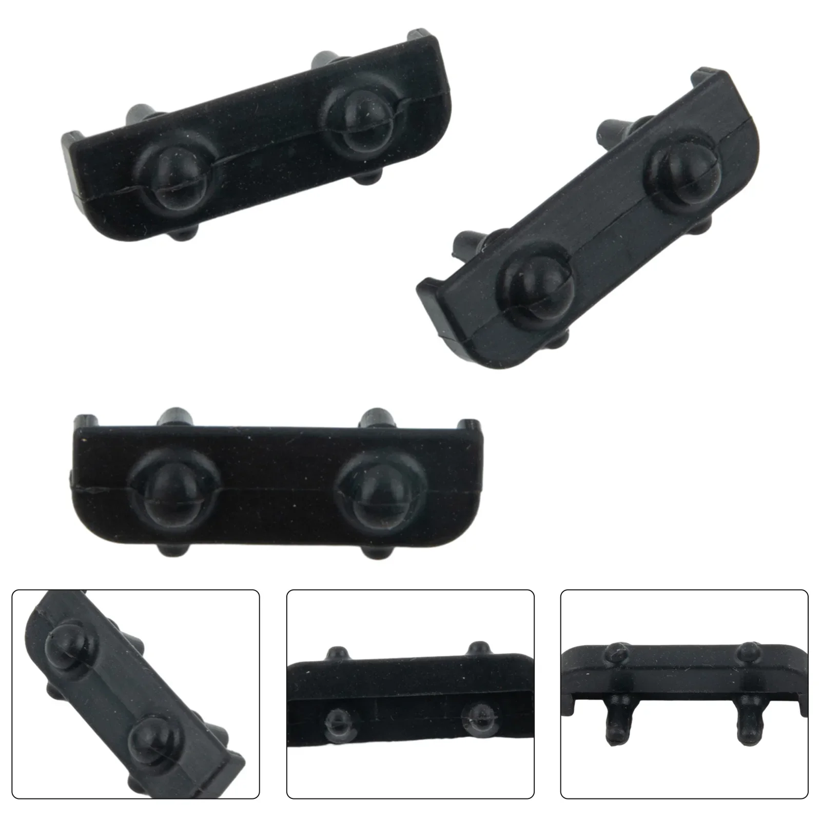 3/8pcs Air Fryer Rubber Bumpers Scratch Protective Covers Parts Rubber Grill Pan Bumpers Kitchen Tools Accessories