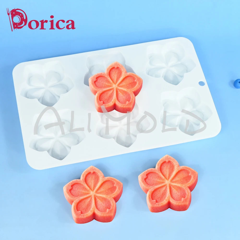 Candle Supplies Eu - Forma silikonowa Dorica Sakura do puddingu,