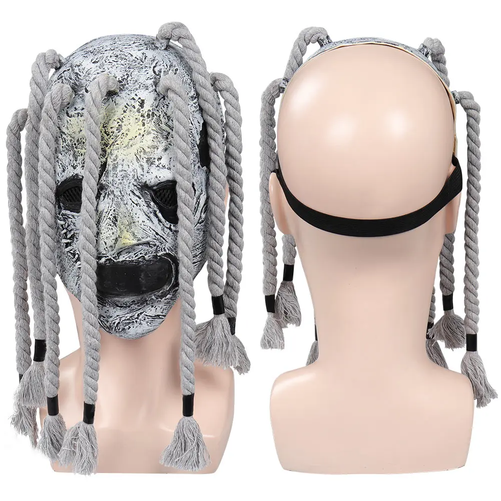 Joey-Masque de Bande de Jordison pour Homme, Accessoires de Cosplay, avec Nministériels d, pour Halloween, Tim ade, Casque Intégral Effrayant pour Déguisement