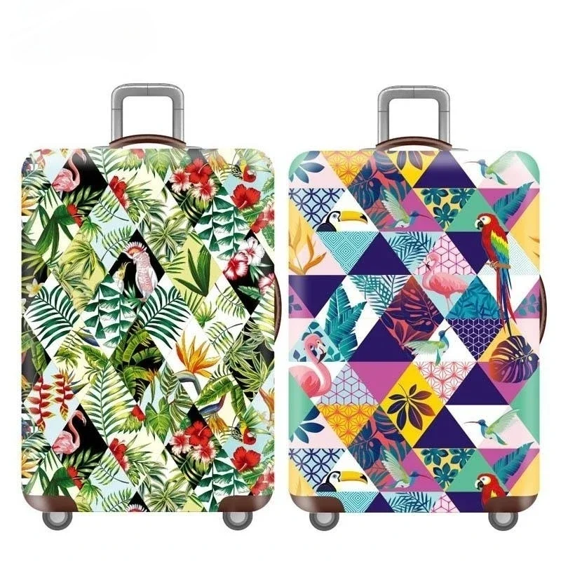 

Geometric Thicker Luggage Cover Elasticity Travel Suitcase Protective Cover For 18-32 inch Suitcase Case Travel accessories New