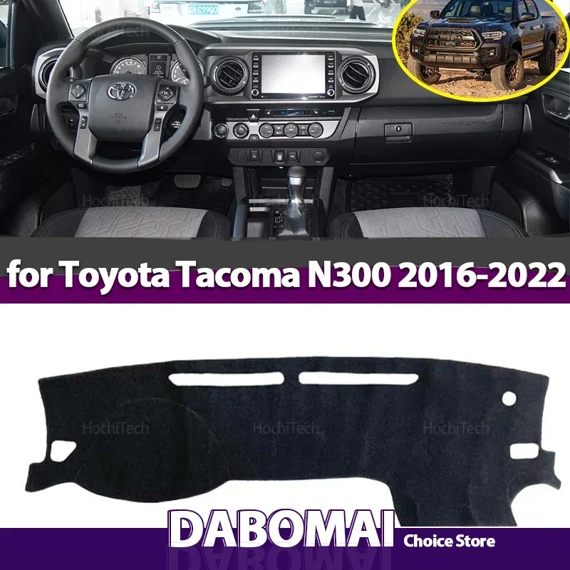 

Коврик-накладка на приборную панель, защита от солнца, аксессуары для Toyota Tacoma N300 2016-2022