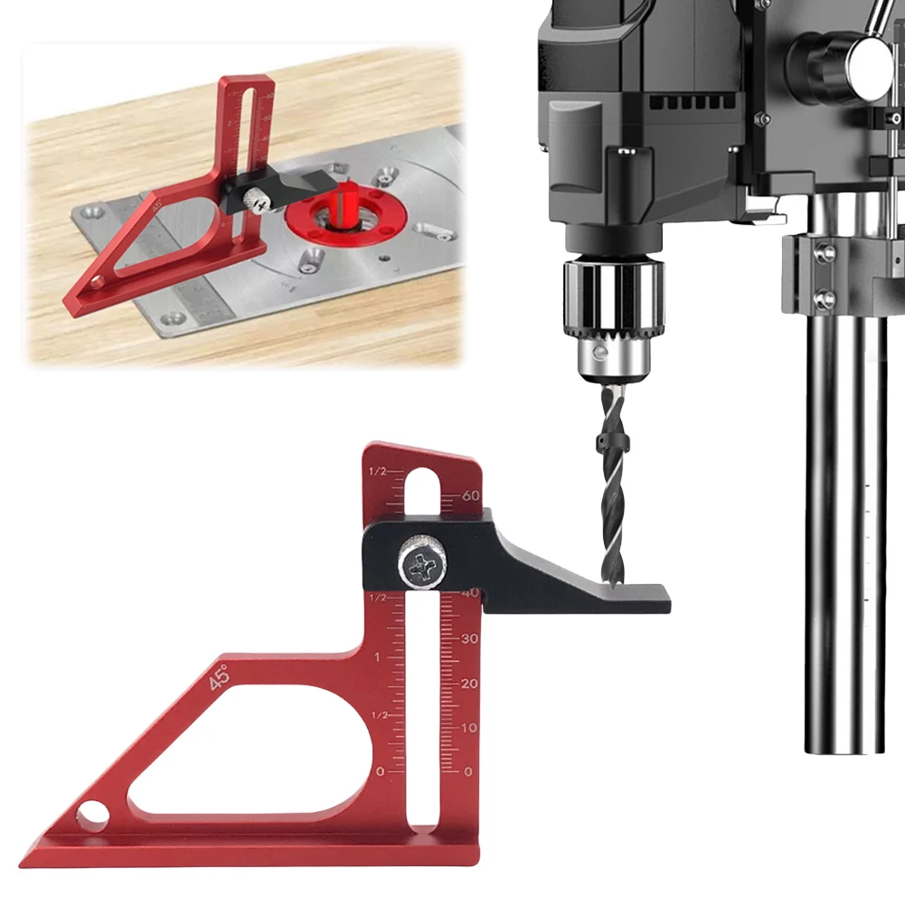 

Измеритель глубины для настольной пилы с метрической и дюймовой шкалой, измеритель высоты для деревообработки, для настольного сверлильного станка, ленточной пилы